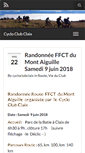 Mobile Screenshot of cycloclubclaix.org